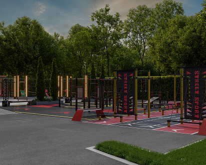 Воркаут зона